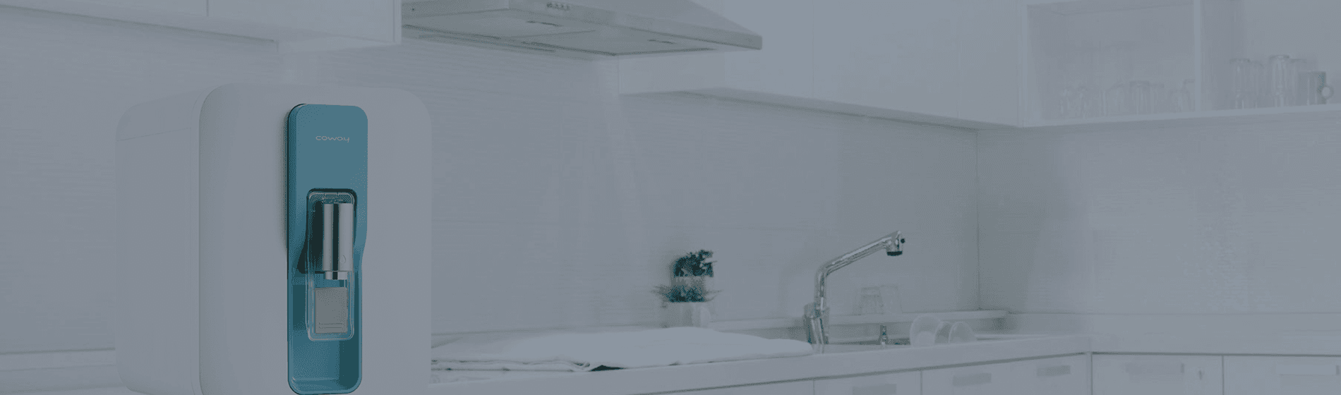 P-300L water purifier on modern countertop