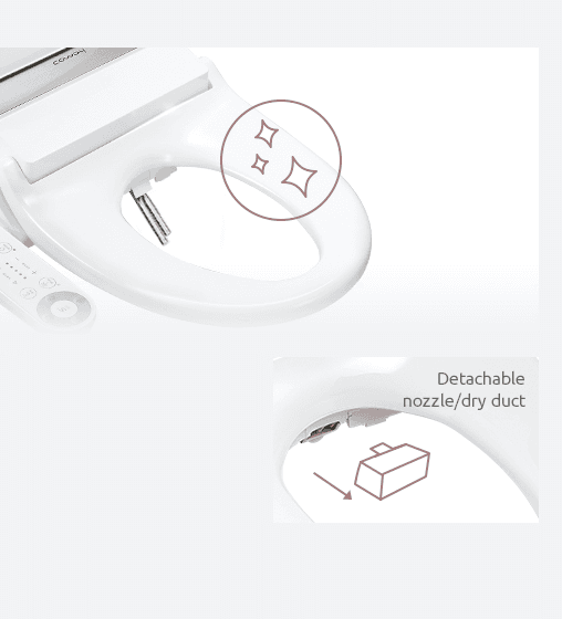 BAS-22 bidet detachable nozzle image