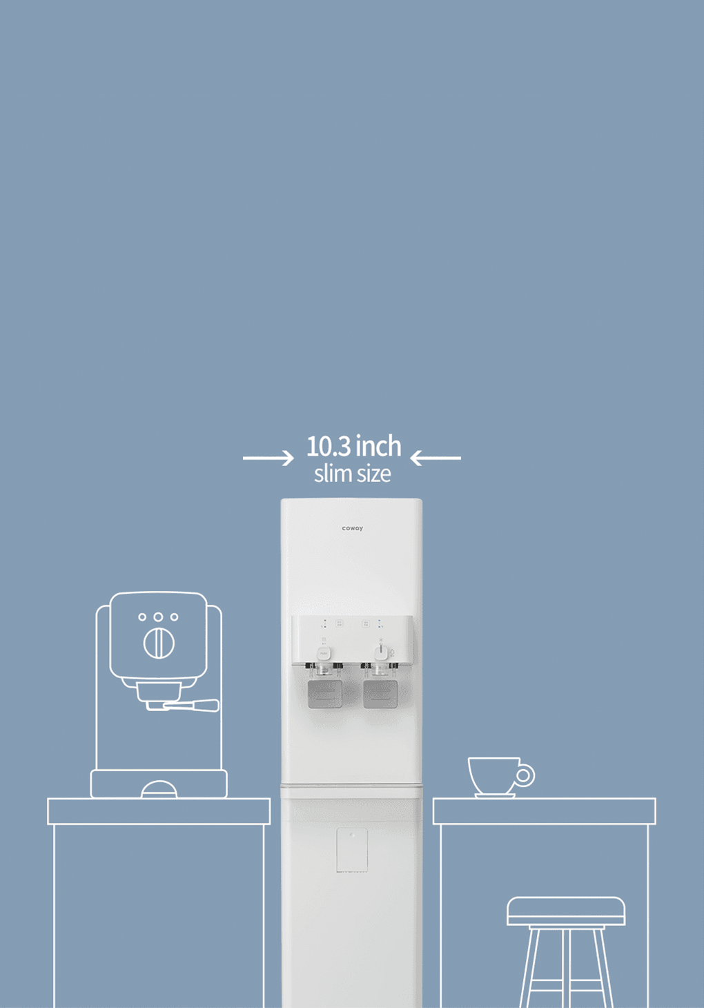 CHPI-5710L 정수기 구성도
