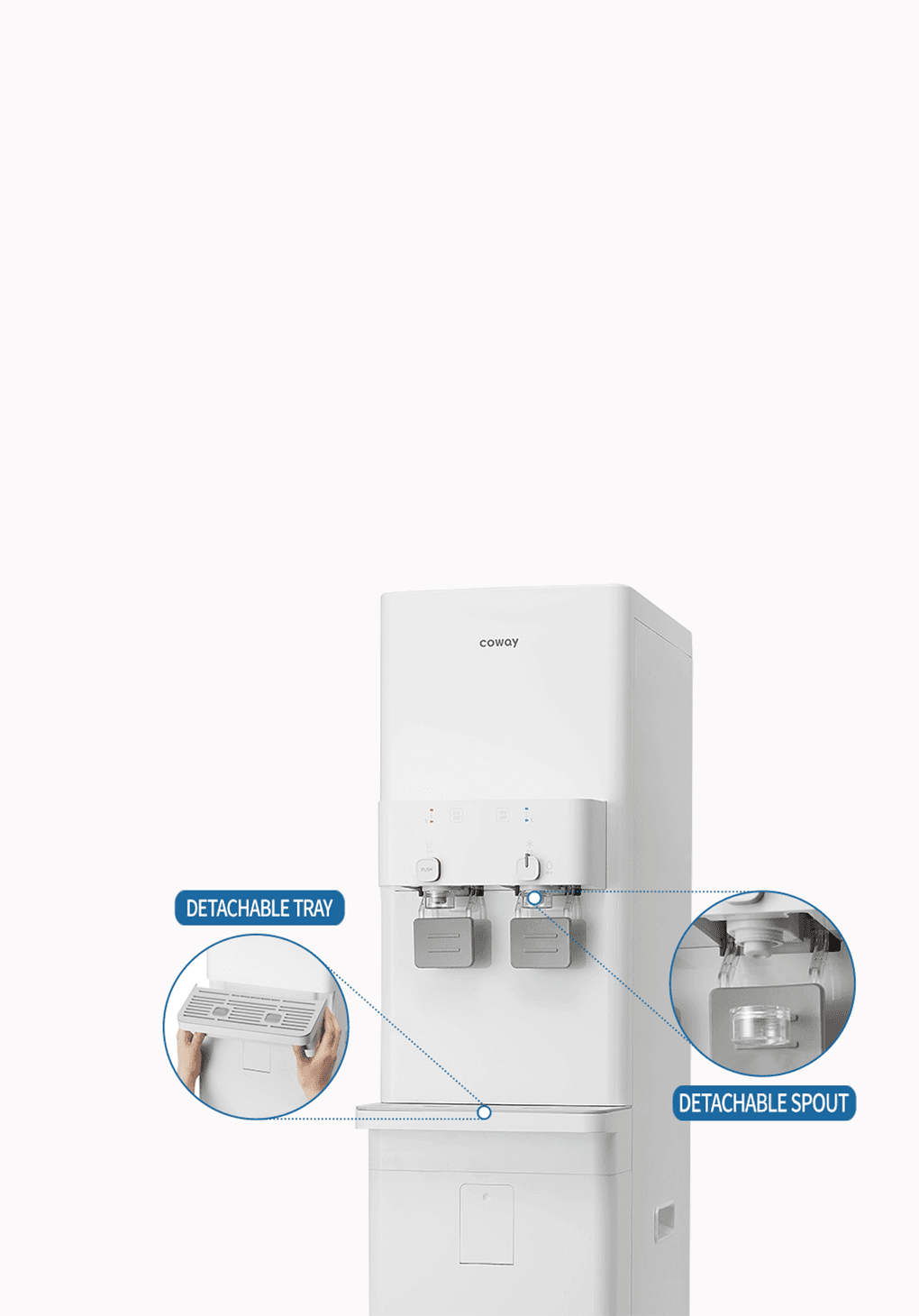 CHPI-5710L 정수기 분리형 트레이 이미지